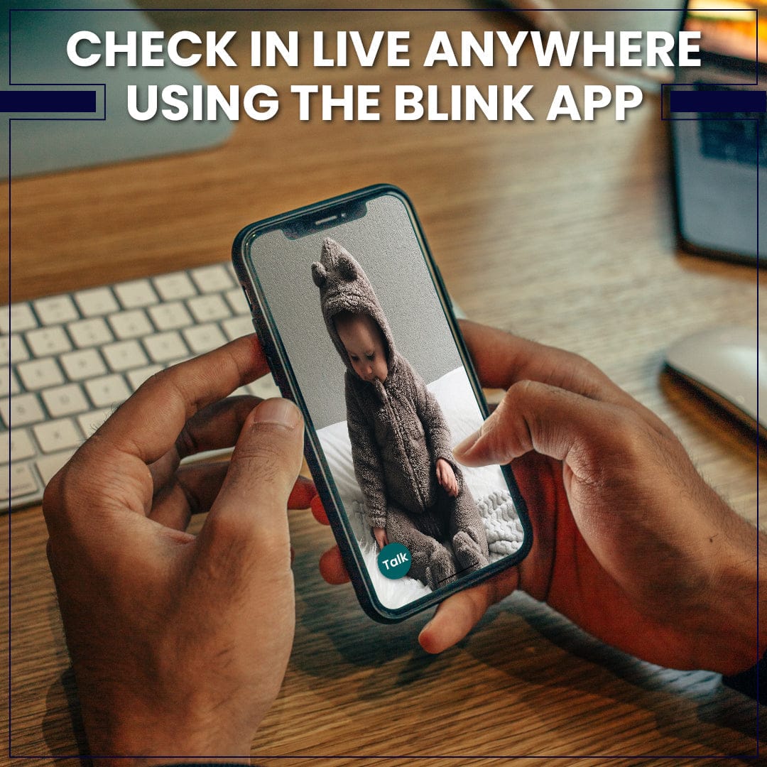Blink Mini – Compact indoor plug-in smart security camera, 1080p HD video, night vision, motion detection, two-way audio – 1 camera White