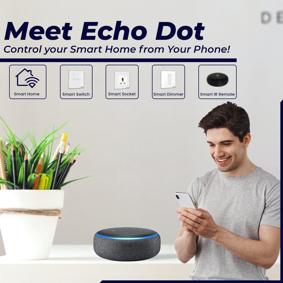 Echo Dot (3rd Gen, 2018 release) - Smart speaker with Alexa - Charcoal