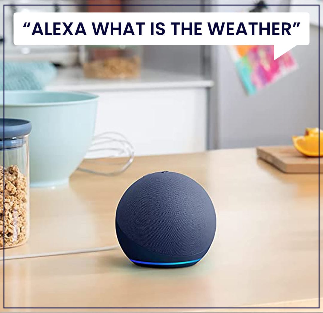 Echo Dot (5th Gen, 2022 release) | With bigger vibrant sound, helpful routines and Alexa | Deep Sea Blue