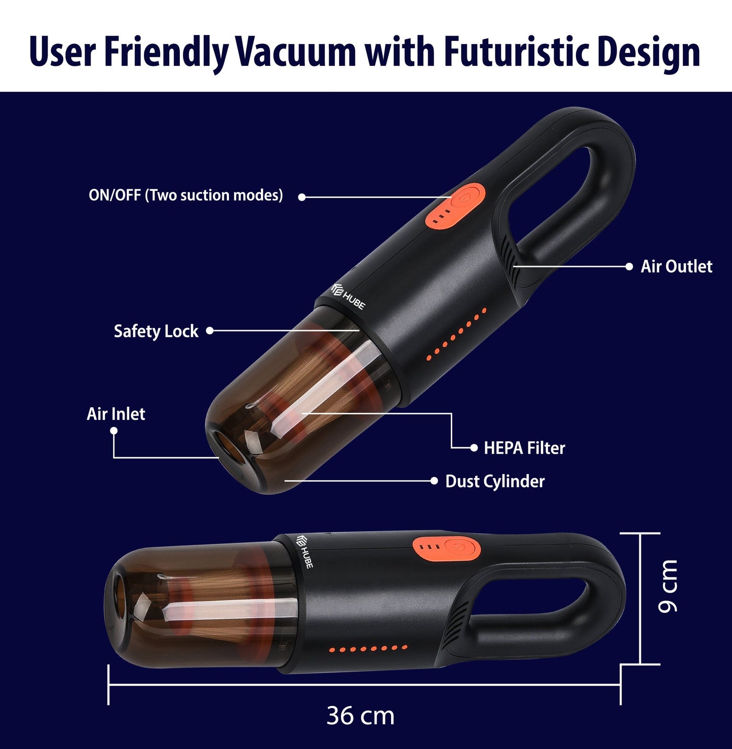 Handheld Car Vacuum Cleaner