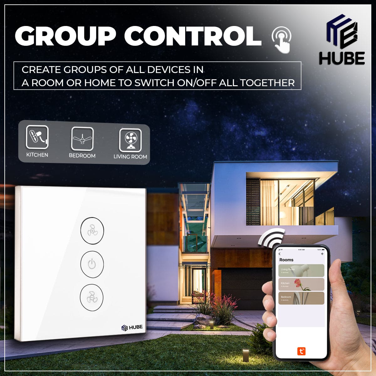 Smart Wifi 100 Speed Fan Dimmer