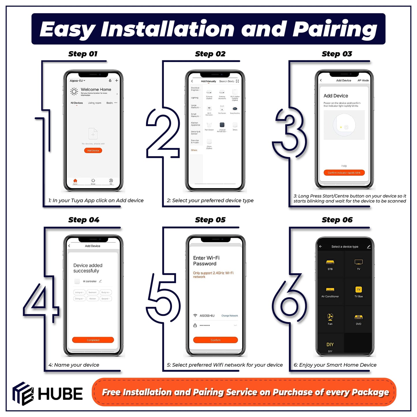 Smart Wifi Home Switch 4 Gang