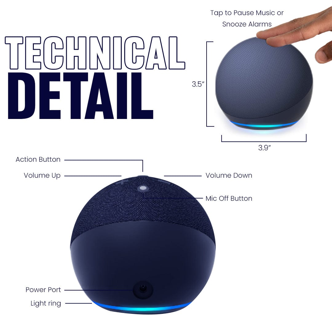 Echo Dot (5th Gen, 2022 release), With bigger vibrant sound,  helpful routines and Alexa 2024, Buy  Online