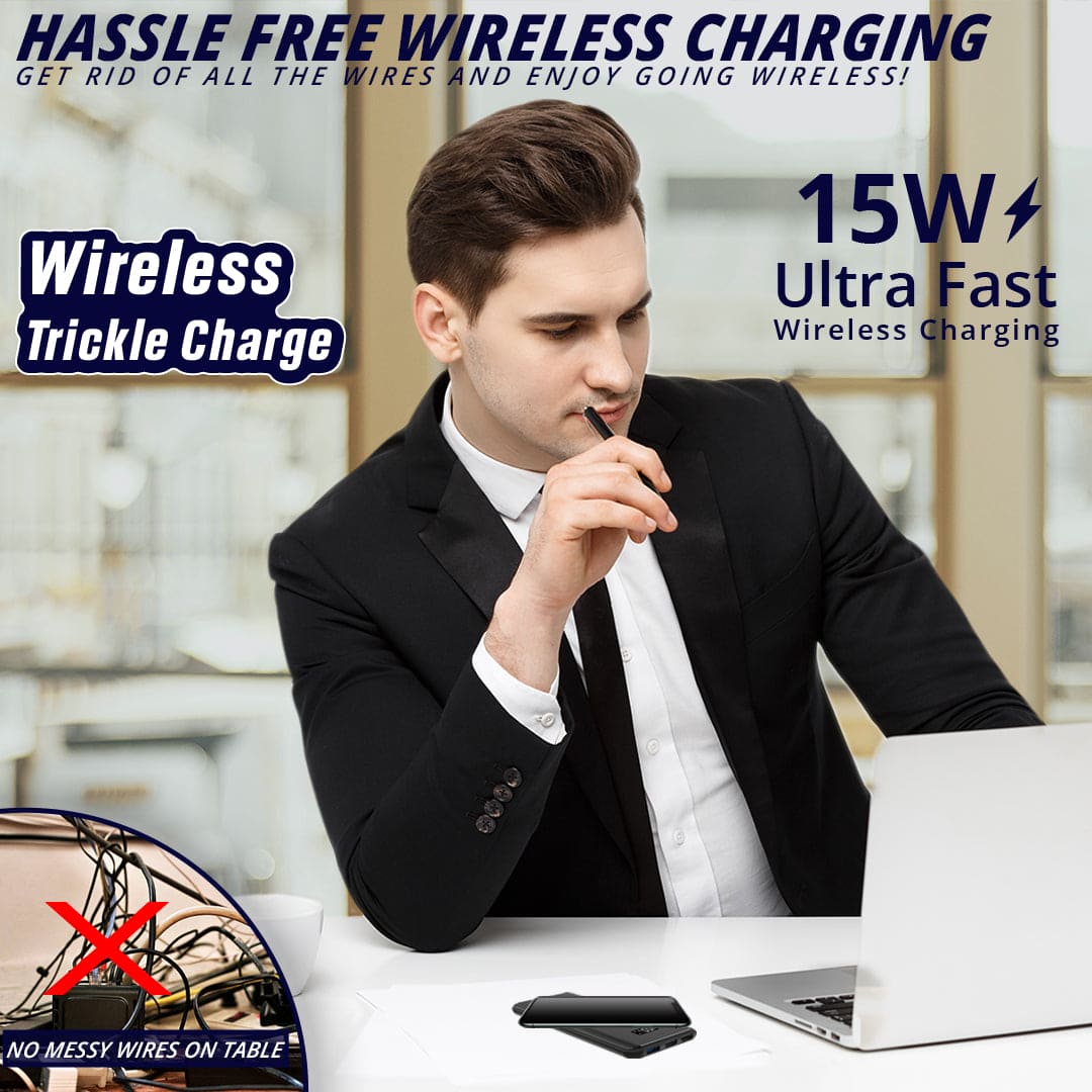 Wireless Charging 10,000 mAh Fast Charging Power Bank